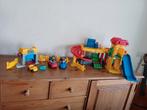 Fisher Price Little People garage met wasstraat, Ophalen of Verzenden, Zo goed als nieuw