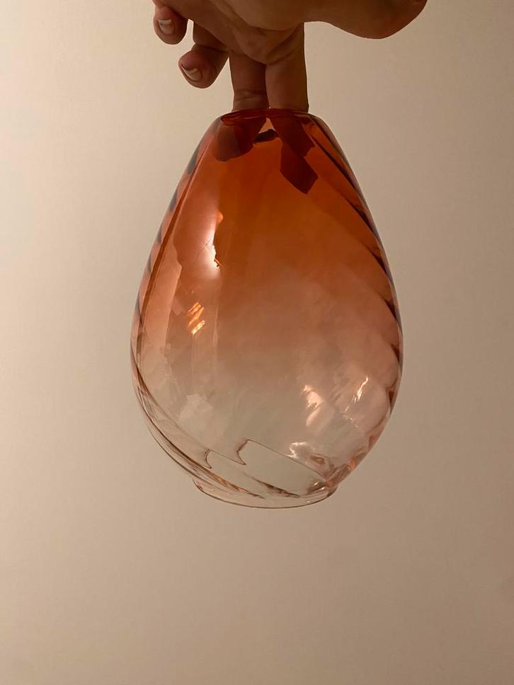 MADE Ilaria glazen lampenkap, Huis en Inrichting, Lampen | Hanglampen, Minder dan 50 cm, Ophalen of Verzenden