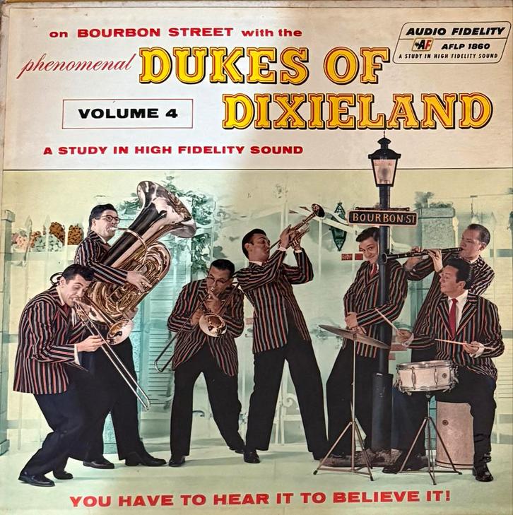 Dukes of Dixieland - Volume 4 LP, Cd's en Dvd's, Vinyl | Jazz en Blues, Gebruikt, Jazz en Blues, 1940 tot 1960, 12 inch, Ophalen