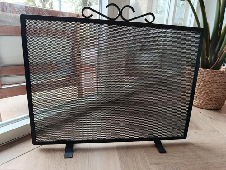 vonkenscherm, Huis en Inrichting, Haarden, Gebruikt, Houthaard, Ophalen