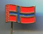 Noorwegen koper Radion vlag speldje ( S_115 ), Speldje of Pin, Stad of Land, Zo goed als nieuw, Verzenden
