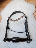 NIEUW Bruin Glitter Hoofdstel - Lage Neusriem, Ophalen of Verzenden