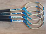 Vintage houten Sport 2000 Tennisrackets - 4x, Ophalen of Verzenden, Gebruikt, Overige merken