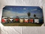 Canvas schilderij met volkswagen busjes in verpakking, Ophalen, 50 tot 75 cm, Nieuw, Schilderij