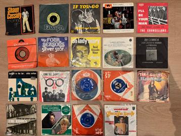 19 Singles Vinyl 7”/18cm. o.a. Omega beschikbaar voor biedingen