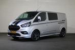 Ford Transit Custom 2.0 TDCI L2 H1 DC Sport Camera Trekhaak, Auto's, Voorwielaandrijving, Lichtsensor, 2175 kg, Gebruikt