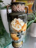 Antieke Majolica vaas, Ophalen of Verzenden
