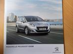 Peugeot 5008 facelift brochure 2013, Verzenden, Zo goed als nieuw, Peugeot
