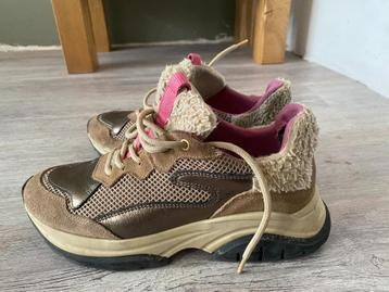 Studio Anneloes sneakers maat 38 beige bruin teddy  beschikbaar voor biedingen