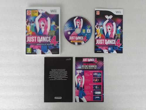 Nintendo Wii: Just Dance 4 (speciale editie), Spelcomputers en Games, Games | Nintendo Wii, Gebruikt, Muziek, 3 spelers of meer