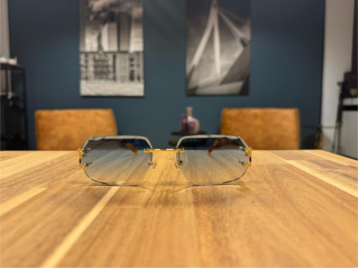 Cartier astro bril blauw, Sieraden, Tassen en Uiterlijk, Zonnebrillen en Brillen | Heren, Nieuw, Bril, Overige merken, Blauw, Ophalen of Verzenden