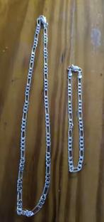 Zilveren ketting met zilveren armband en nog meer, Ophalen of Verzenden, Zo goed als nieuw, Zilver, Zilver
