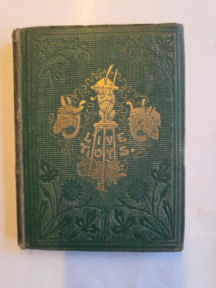 Live toys, anecdotes of our four-legged and other pets -1862, Antiek en Kunst, Antiek | Boeken en Bijbels, Ophalen of Verzenden