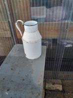 Oude geëmailleerde melkkan, Antiek en Kunst, Ophalen