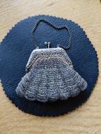 Vintage kralenbeursje beursje portemonneetje, Ophalen of Verzenden, Gebruikt, Overige kleuren, Met knipsluiting