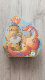 Djeco Puzzel - Draak en Kasteel, Kinderen en Baby's, Speelgoed | Kinderpuzzels, Ophalen, Meer dan 50 stukjes, Zo goed als nieuw
