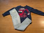 Winterset broek en trui jongen maat 134, Ophalen of Verzenden, Gebruikt, Maat 134