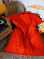 Comfortabele rode zitzak, Ophalen of Verzenden, Gebruikt, Rood, Zitzak