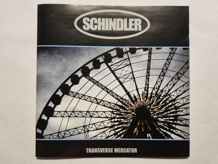 CD Schindler - Transverse Mercator (2000, izgs), Cd's en Dvd's, Cd's | Rock, Zo goed als nieuw, Alternative, Ophalen of Verzenden