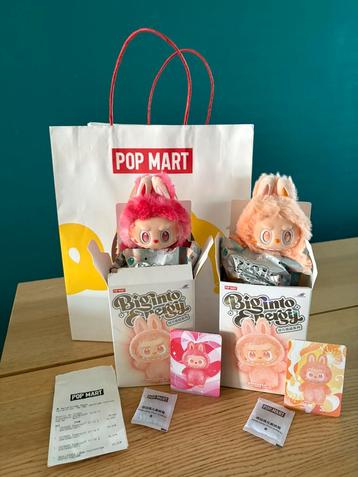 Originele gloednieuwe en ongebruikte Labubu van Pop Mart beschikbaar voor biedingen