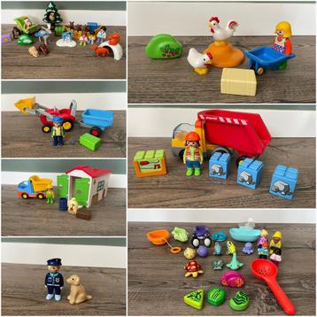 Sint Cadeau! Grote verzameling Playmobil 1.2.3. beschikbaar voor biedingen