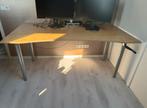 Slingerbureau | 180 bij 90 | beuken grijs, Ophalen, Zo goed als nieuw