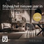Eigentijdse & Industriële Meubels – Nu tot 45% Korting!, 250 tot 300 cm, Nieuw, Ophalen of Verzenden, Leer