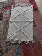 Vloerkleed crème zandkleur zgan, 50 tot 100 cm, Zo goed als nieuw, Crème, Rechthoekig