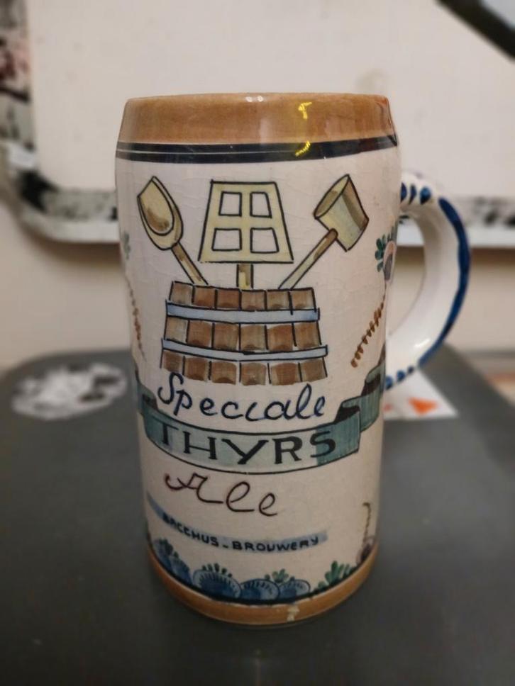 Bierpul brouwerij THYRS speciale ale, Verzamelen, Biermerken, Zo goed als nieuw, Glas of Glazen, Overige merken, Ophalen of Verzenden
