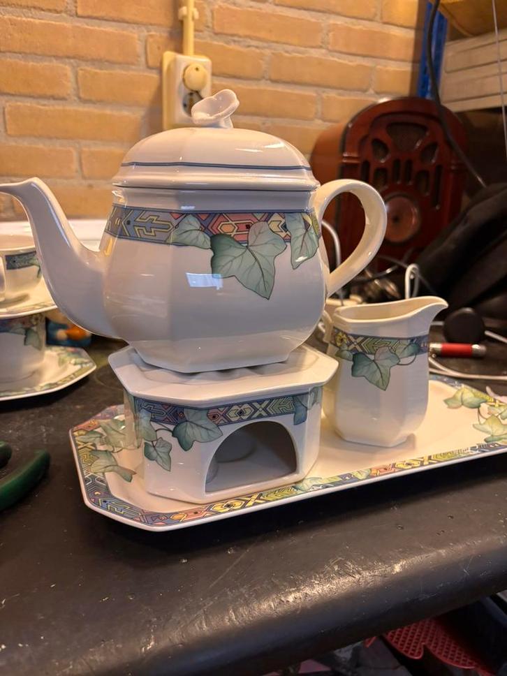 Delen van villaroy en boch Pasadena, Antiek en Kunst, Antiek | Servies los, Ophalen of Verzenden