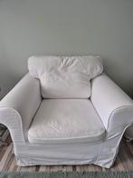 Ikea Ektorp Fauteuil - Witte Hoes, Huis en Inrichting, Fauteuils, Ophalen