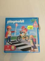 Zebrapad met klaarover playmobil nr 4328 > 5 jaar, Kinderen en Baby's, Speelgoed | Playmobil, Complete set, Gebruikt, Ophalen of Verzenden