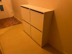 2x Ikea Bissa wit, Huis en Inrichting, Kasten | Schoenenkasten, Ophalen, Zo goed als nieuw