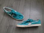 DIADORA turquoise suède sneakers maat 44 ~ PB1400, Blauw, Ophalen of Verzenden, Sneakers of Gympen, Gedragen