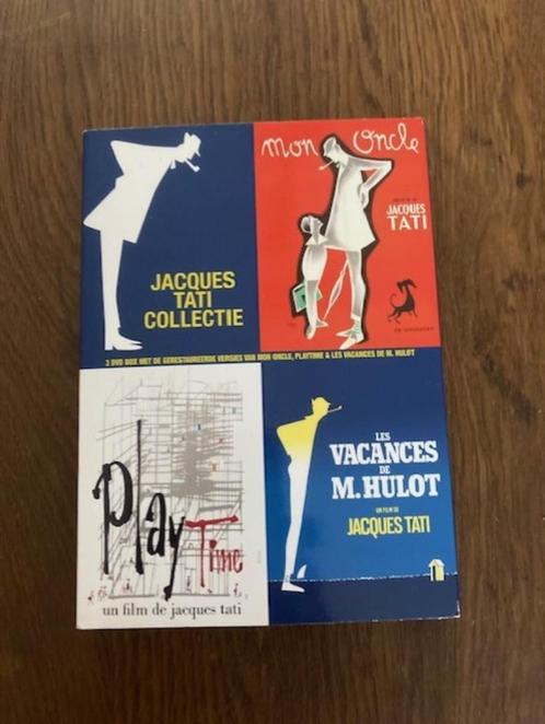 Jacques Tati collectie 3 dvd`s, Cd's en Dvd's, Dvd's | Filmhuis, Nieuw in verpakking, Overige gebieden, Boxset, Alle leeftijden