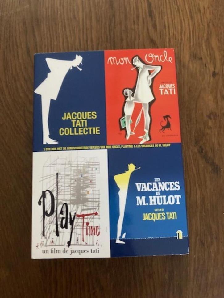 Jacques Tati collectie 3 dvd`s, Cd's en Dvd's, Dvd's | Filmhuis, Nieuw in verpakking, Overige gebieden, Boxset, Alle leeftijden
