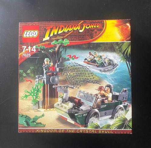LEGO 7625 – River Chase (Indiana Jones, 2008) – Sealed, Kinderen en Baby's, Speelgoed | Duplo en Lego, Nieuw, Lego, Complete set