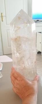 Bergkristal Generator! 5 kilo Huis reiniger, Lichtpilaar!, Ophalen of Verzenden, Mineraal