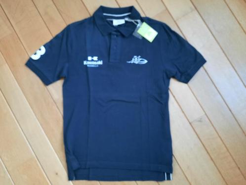NATH polo t- shirt donker blauw maat M - nieuw - Kawasaki, Kleding | Heren, Polo's, Nieuw, Maat 48/50 (M), Blauw, Verzenden