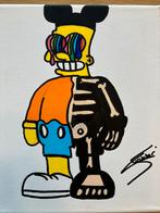 Bart simpsons in another world, Antiek en Kunst, Kunst | Schilderijen | Modern, Ophalen of Verzenden