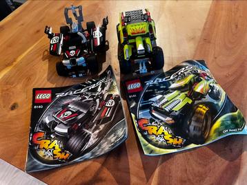Vintage, Lego Racers 8141 en 8140. beschikbaar voor biedingen