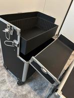 Kapperskoffer rolkoffer nagelstyliste koffer, Ophalen, Zo goed als nieuw, Overige instrumenten