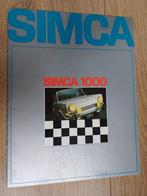 Simca 1000 brochure uit 1968, Boeken, Gelezen, Verzenden