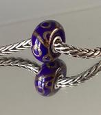Trollbeads Blauw & Goud, Sieraden, Tassen en Uiterlijk, Bedels, Nieuw, Ophalen of Verzenden, Trollbeads, 1 bedel