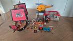 Playmobil - divers - groot piratenschip en helikopter, Ophalen of Verzenden, Gebruikt