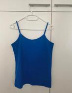 Prachtige blauwe top met spaghettibandjes Zara maat L nieuw, Blauw, Zara, Maat 42/44 (L), Ophalen of Verzenden