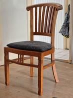 Koloniale stijl hardhouten stoelen (4 stuks), Antiek en Kunst, Antiek | Meubels | Stoelen en Banken, Ophalen of Verzenden