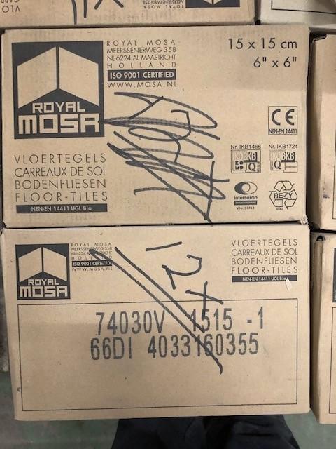 Vloertegels 1, Doe-het-zelf en Verbouw, Tegels, Nieuw, Vloertegels, Overige materialen, Minder dan 20 cm, Minder dan 20 cm, 10 m² of meer