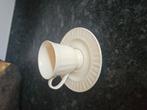 9 kop en schotel queen's garden, Huis en Inrichting, Keuken | Servies, Ophalen of Verzenden, Gebruikt, Overige stijlen, Kop(pen) en/of Schotel(s)