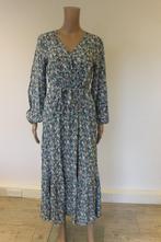 Guts & Gusto gebloemde jurk maat S, Maat 38/40 (M), Guts & Gusto, Blauw, .